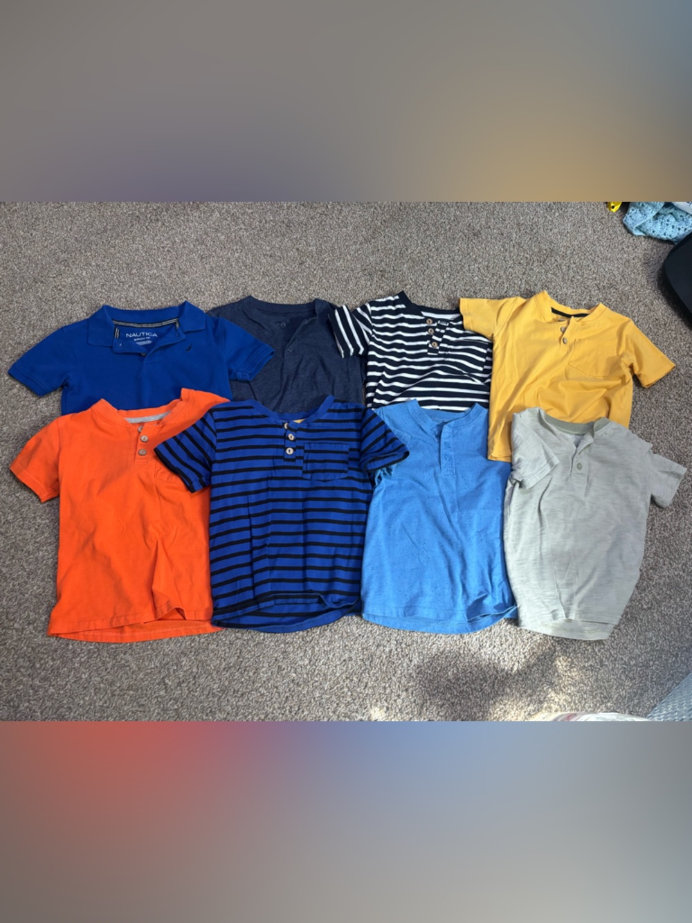 Boys Short Sleeve Polo Tees 4T